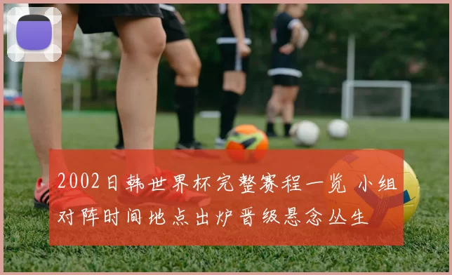 2002日韩世界杯完整赛程一览 小组对阵时间地点出炉晋级悬念丛生